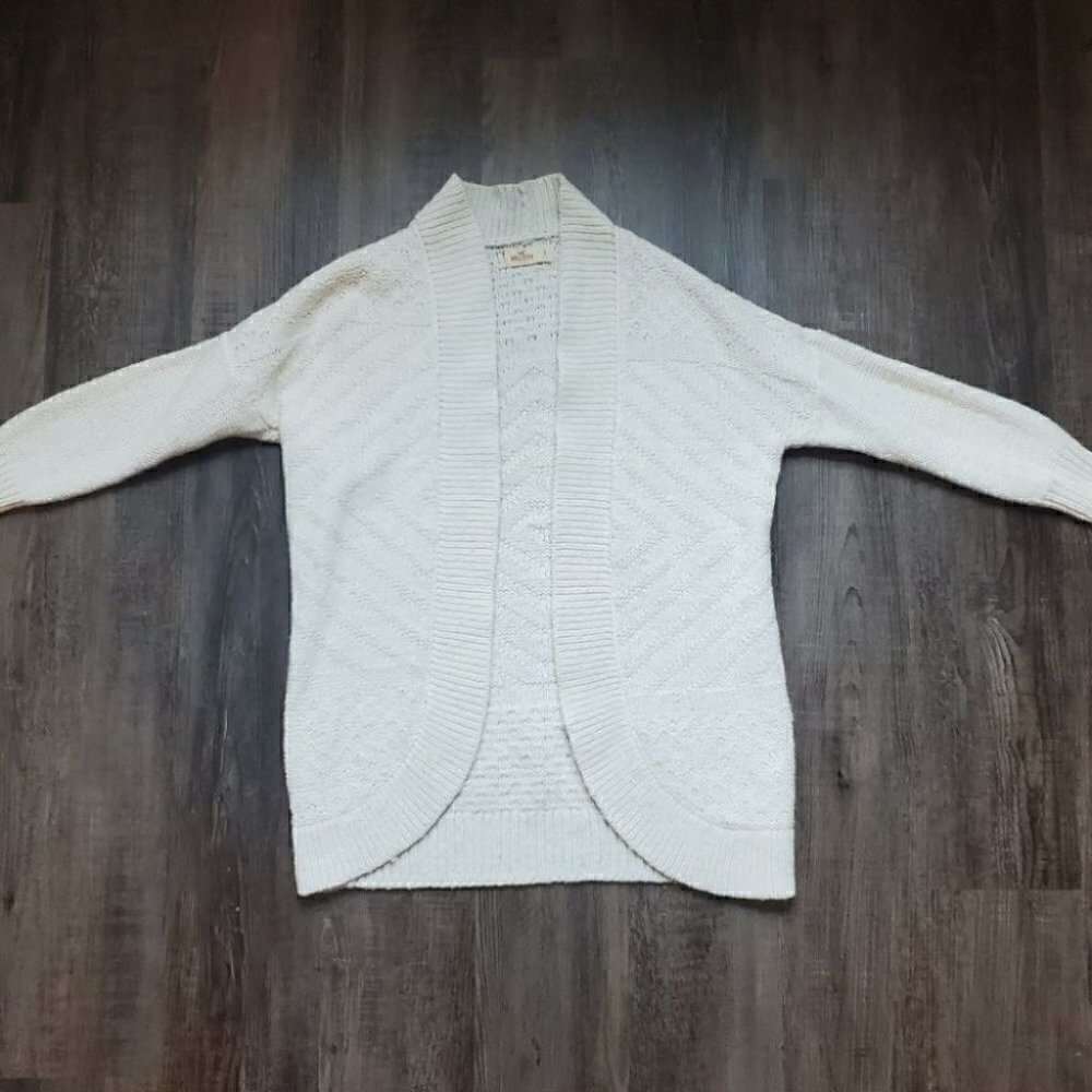 Hollister Cable Kint Sweater Cardigan